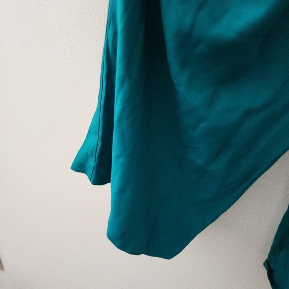 Shinestar | Green/Teal Gaucho Style Pants - Picture 4 of 6